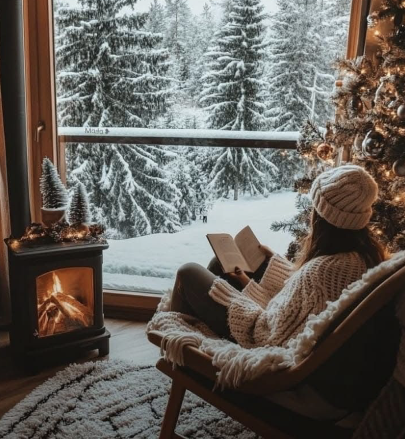 How to Create a Christmas Nook at Home